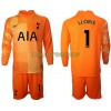 Original Trikotsatz Tottenham Hotspur Hugo Lloris 1 Torwart Ausweichtrikot 2021-22 Langarm Für Kinder